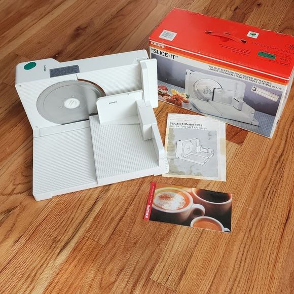 Kitchen Krups Slice It Fold Up Electric Food Slicer Poshmark